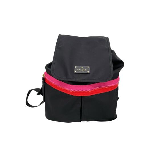Kate Spade Matty Clark Court Backpack Black Nylon main image 14